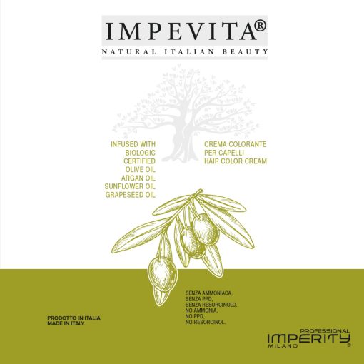 Impevita Ammónia, PPD és Rezorcin mentes hajfesték 100 ml