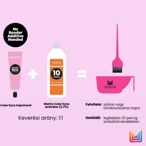 Matrix Color Super Sync ammóniamentes hajszínező 90 ml